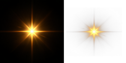 Shining sunlight glow for modern graphics