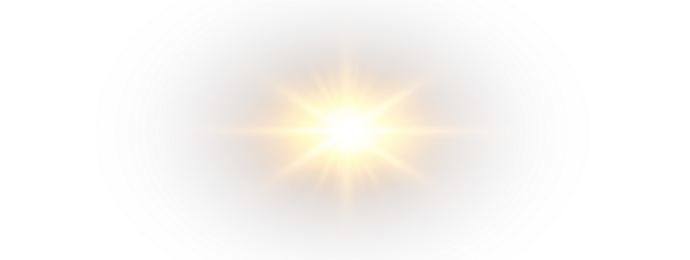 White starlight flare for vibrant night graphics