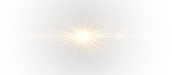 Glowing cosmic spark for stylish designs