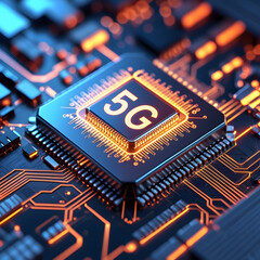 5G microchip Generative AI