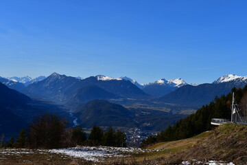 Sch&ouml;ne Landschaft bei M&ouml;sern in Tiro.
