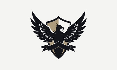 Obraz premium Spartan Helmet Winged Logo