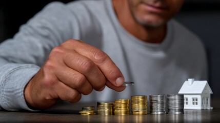 Investing in real estate a personal finance journey home office image of savings evening light financial growth