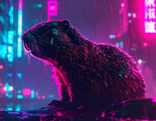 Cyberpunk Groundhog Night