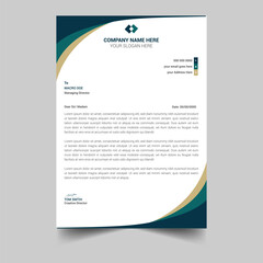 Simple creative modern letter head templates for your project design,a4 sizes.
