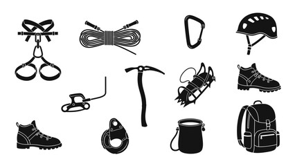 Comprehensive Climbing and Mountaineering Equipment Collection for Outdoor Adventure Enthusiasts