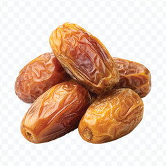 realistic delicious fresh dates in different style isolated on transparent background 