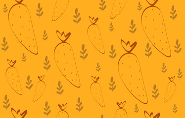 Yellow Seamless Strawberry Pattern &mdash; Cute Bright Fruit Design for Kids Fabric, Packaging and Summer Prints