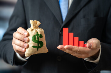 Capital decline, revenue reduction. Poor market conditions, downward trend. Companies face...