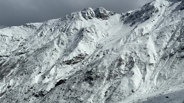 Majestic Greater Himalayas: Panoramic View of Pristine Snow-Covered Peaks