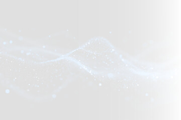 Luxury blue bokeh dust sparkle trail PNG stardust swirl transparent overlay for celebration design