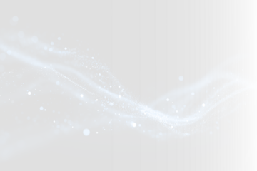 Glistering blue bokeh dust sparkle trail PNG stardust swirl overlay for dreamy designs