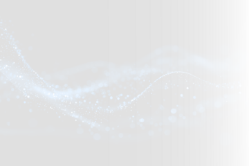 Blue bokeh dust sparkling trail PNG creating luxury stardust swirl with transparent glow