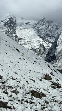 Untouched Wilderness: Snow Peaks of the Greater Himalayas (Vasudhara/Badrinath Area)