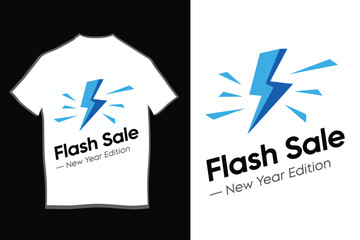 Flash sale new year T shirt desgin 