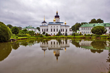 Spaso-Eleazarovsky Convent. Elizarovo village, Pskov Oblast, Russia