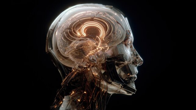 neural fusion vivid display for neurotech innovation visuals and braincomputer interface concepts