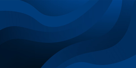 Blue simple line with white architecture futuristic background minimal concept abstract simple