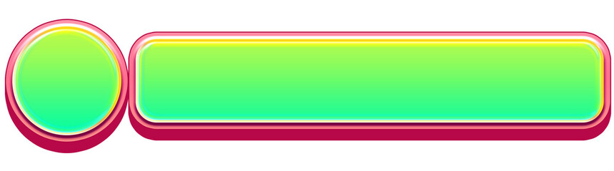 Modern lower third title bar with clean minimal styling, smooth edges, subtle highlights, and a contemporary graphic shape ideal for video titles, broadcast overlays, social media content, and profess