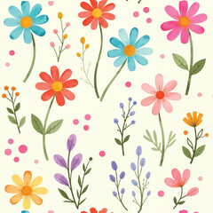 seamless floral background