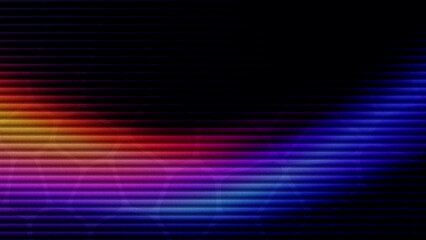 dark black yellow orange pink purple gradient background horizontal diffused light soft transition futuristic glass effect