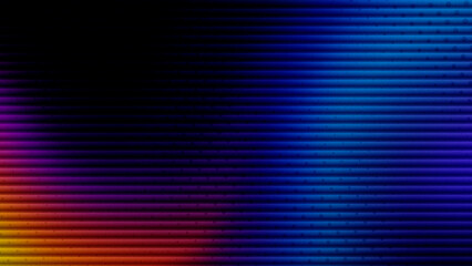dark black yellow orange red magenta blue gradient background horizontal striped futuristic glass effect