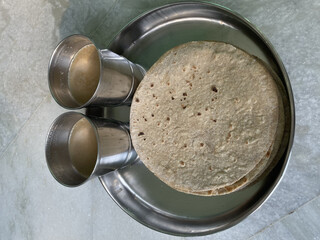 a beautiful tea and chaati photo click by still