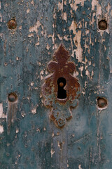 rusty metal background