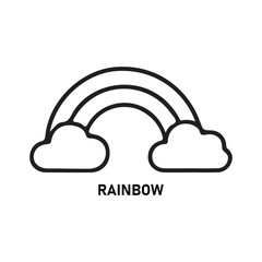 Vibrant rainbow spectrum icon with colorful gradients and clean design elements