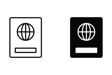 Adobe IllustrUnlock the world with our Passport Vector Icon! Perfect for travel-themed designs.ator Artwork