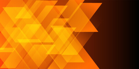 Abstract minimal orange background with geometric creative and minimal gradient concepts, © devi