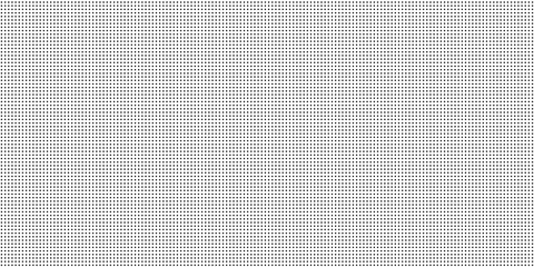 Dotted halftone gradient seamless border. Vector screentone raster effect backdrop. Black fading polka dot bg. Dots gradation repeat pattern. Comic pop art background monochrome overlay wallpaper