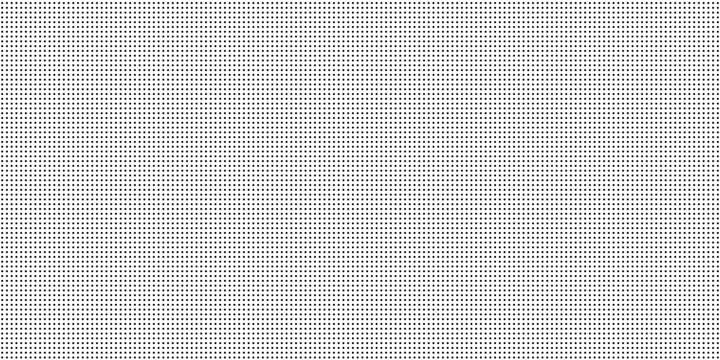 Dotted halftone gradient seamless border. Vector screentone raster effect backdrop. Black fading polka dot bg. Dots gradation repeat pattern. Comic pop art background monochrome overlay wallpaper