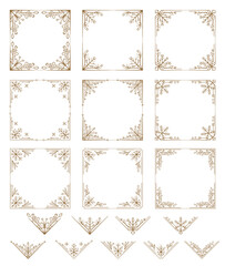 Christmas Vintage Border Frame