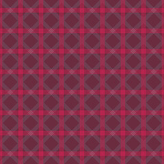 Fototapeta premium Burgundy Plaid Pattern Background