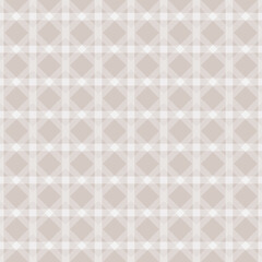 Fototapeta premium Beige Plaid Pattern Background
