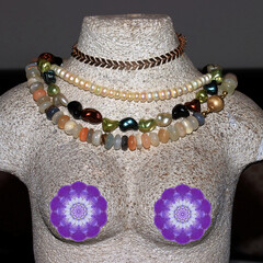 B&uuml;ste mit Schmuckst&uuml;cken mit KI erstellt+bearbeitet