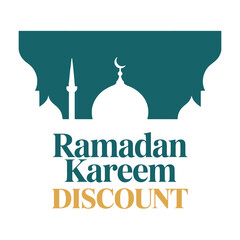 Ramadan Kareem Discount Promotion Instagram Post Vector