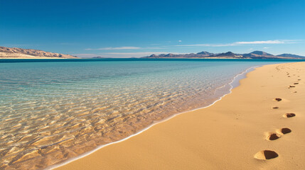 Fototapeta premium beach in the morning