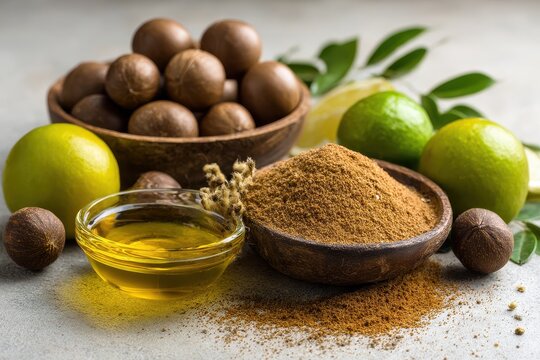 Natural Shikakai Elixirs: Ayurvedic Shampoo and Powder Infused with Lime, Amla, and Soapnut for Spa-Like Care