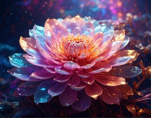 Spectral flower