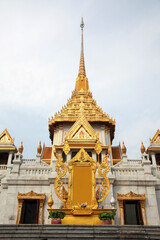 Wat Trimit temple in Chinatown, Bangkok, Thailand.