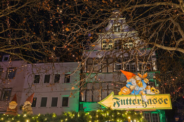 Weihnachtsmarkt auf dem Heumarkt in K&ouml;ln
