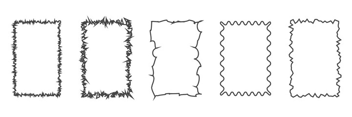 Gothic frame print collection