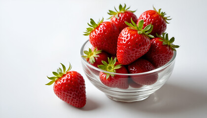 strawberries in a bowl