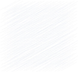 Light blue diagonal lines on white background creating subtle dynamic abstract texture pattern isolated on transparent background, Vector