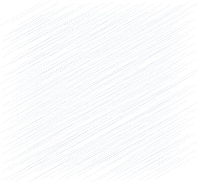 Light blue diagonal lines on white background creating subtle dynamic abstract texture pattern isolated on transparent background, Vector