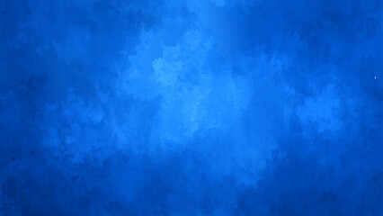 Deep Blue Abstract Texture Background With Dark Navy & Electric Blue Cloud-like Gradient. Atmospheric Moody Smoke Effect. Digital Watercolor Style for Art & Wallpapers.