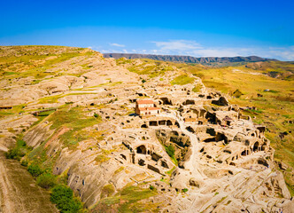 Uplistsikhe ancient rock town in Georgia
