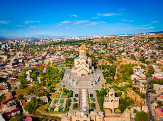 Holy Trinity Cathedral in Tbilisi, Georgia